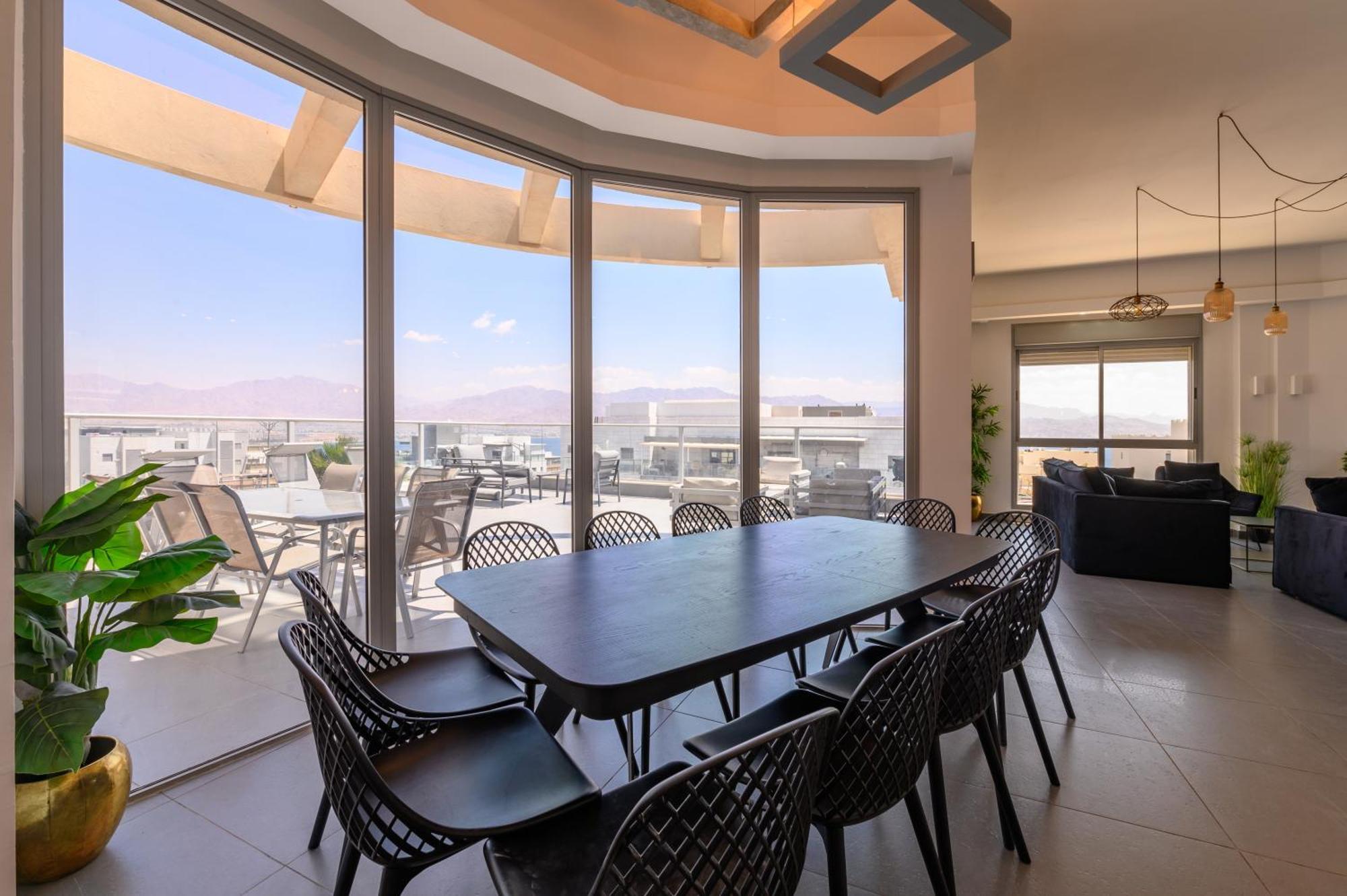 פנטהאוז קסם המפרץ Apartment Eilat Ngoại thất bức ảnh