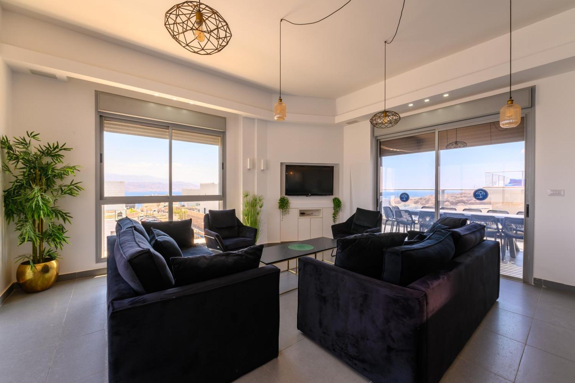 פנטהאוז קסם המפרץ Apartment Eilat Ngoại thất bức ảnh
